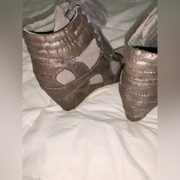 BIG BUDDHA Pewter EMILY boots booties women’s size 6 - Picture 8 of 15